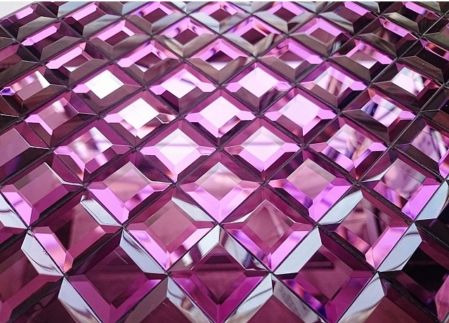 Mozaika sklenená fialová diamond