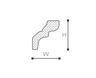 Lišta Nomastyl LX 52  40 x 50