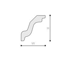 Lišta Nomastyl LX 72  70 x 70