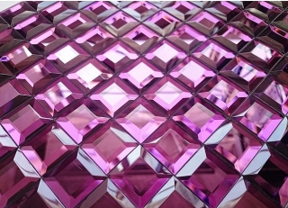 Mozaika sklenená fialová diamond