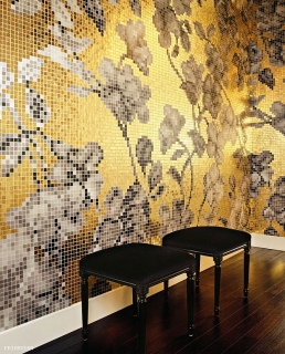Mozaika sklenená Hanami Gold