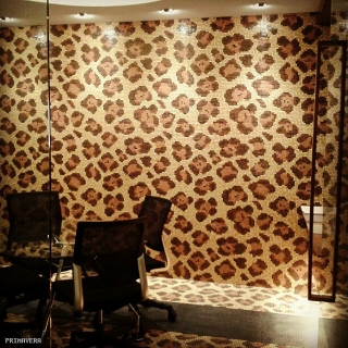 Mozaika sklenená Leopard