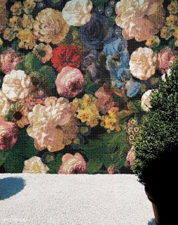 Sklenená mozaika Bouquet