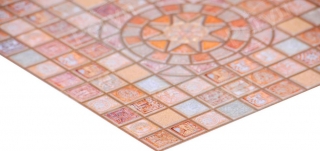 Mosaic Brown Medaillon