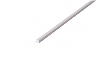 Ukončovacia lišta PVC béžová 2,5 mm